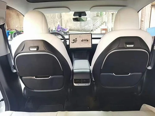 Tesla back seat tray table
