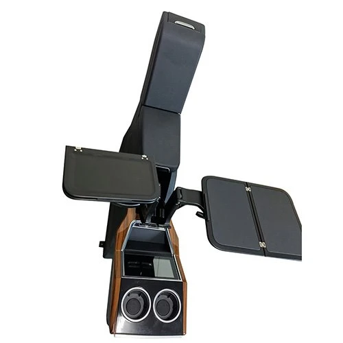 Versatile rear center armrest