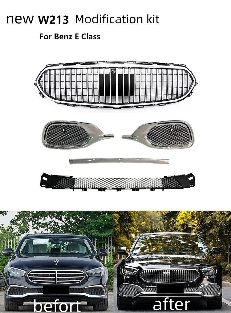 The new W213 modification kit is available on the Mercedes E