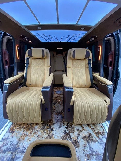 High-end luxury stone luminous floor real car installation renderings 6