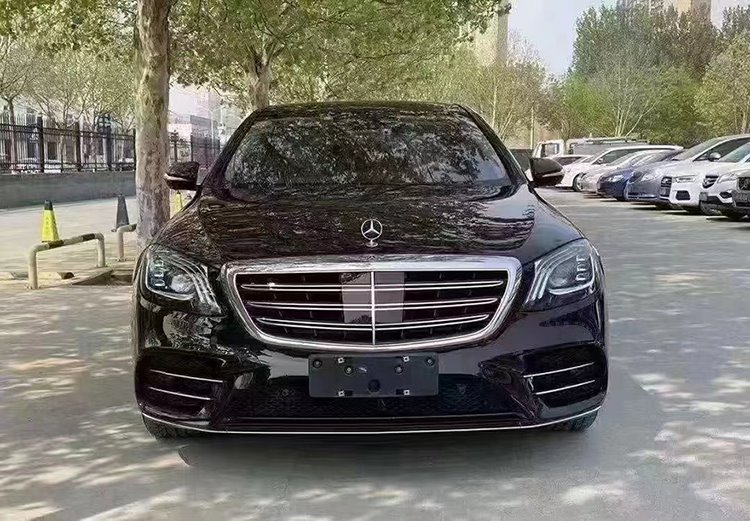 Mercedes-Benz S-class car appearance upgrade to 2019 rear front face