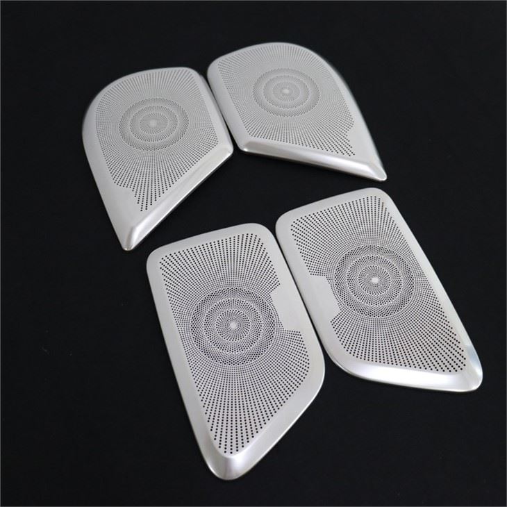 For Mercedes Benz V-class Stainless Steel Car Door Horn Cover Trim