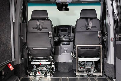 remove sprinter van seat