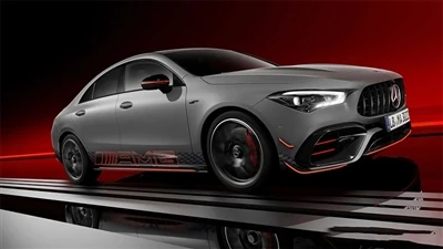 2024 মার্সিডিজ-বেঞ্জ AMG CLA45S অভ্যন্তরীণ এবং বাহ্যিক
